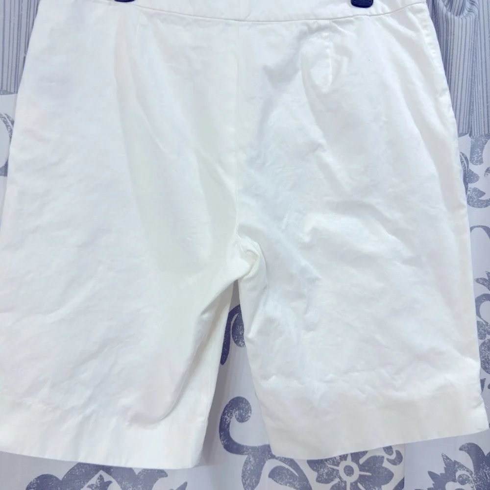 EUC Ralph‎ Lauren White Cotton Shorts Size 10P
